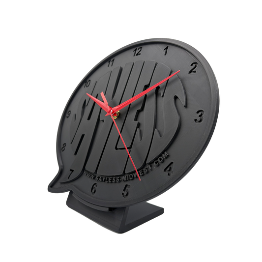 SAYLESS CLOCK *SILK BLACK*