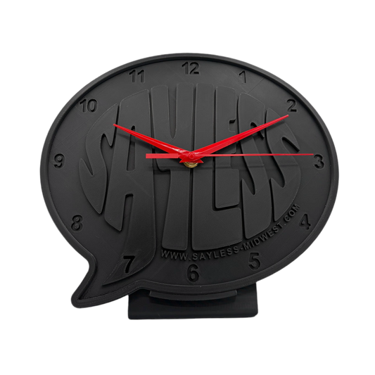 SAYLESS CLOCK *SILK BLACK*