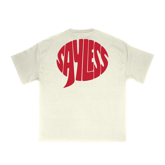 FREEDOM OF SPEECH T-SHIRT *CREAM*